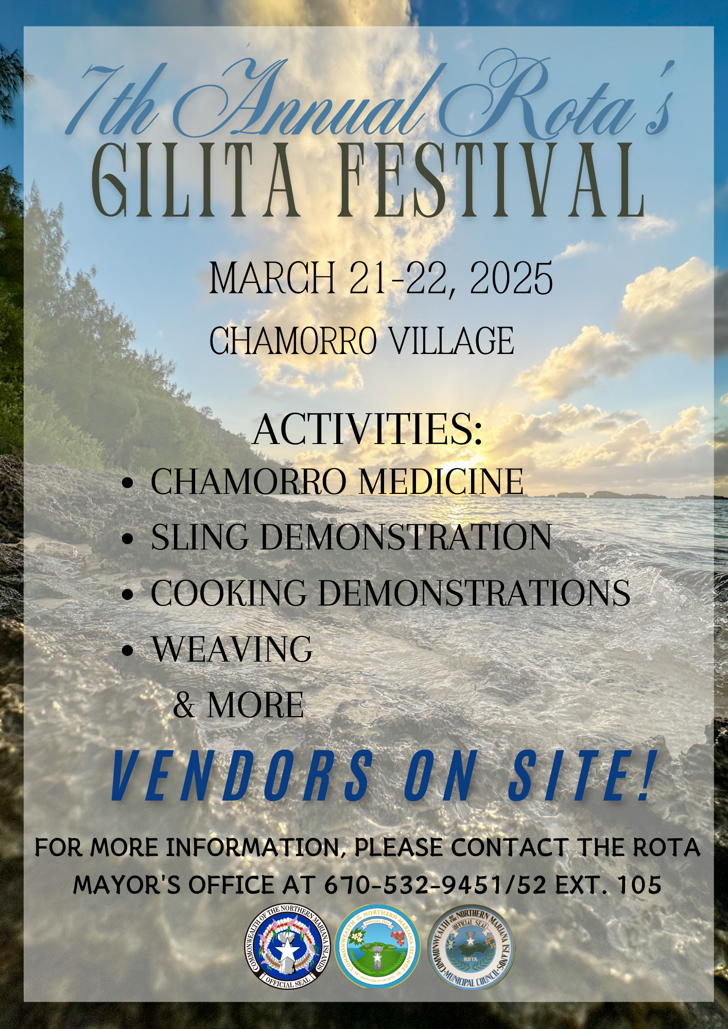 Gilita festival flyer