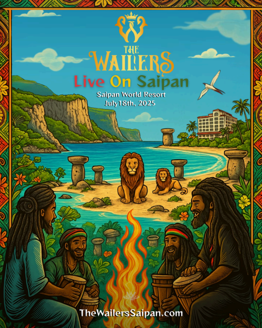 The Wailers Live on Saipan flyer